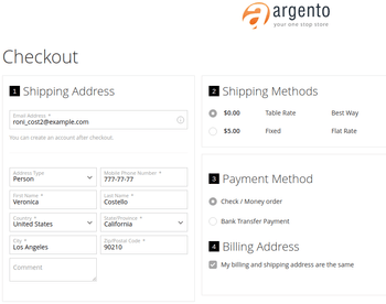Integration with Firecheckout.
