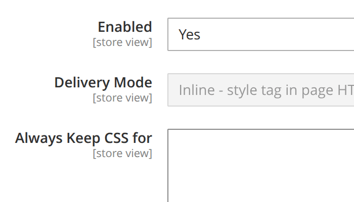 CSS Shake Configuration