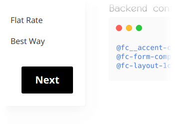Ability to change styles from backend panel using LESS variables