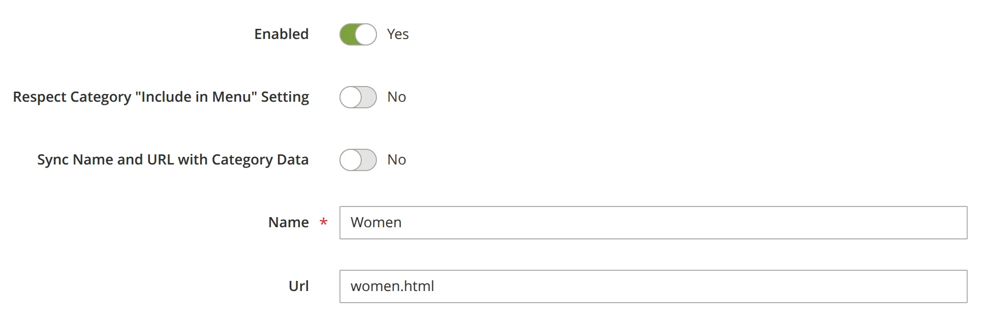 General Settings