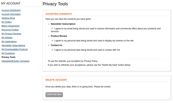 Privacy Tools Page