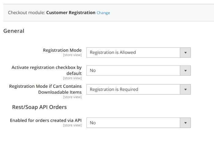 Configuration Options