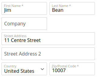 Compact layout with enabled hidden labels option