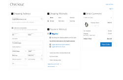 Empty Layout. Distraction free.
