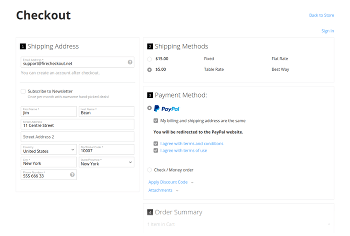 2 columns layout for guest customer