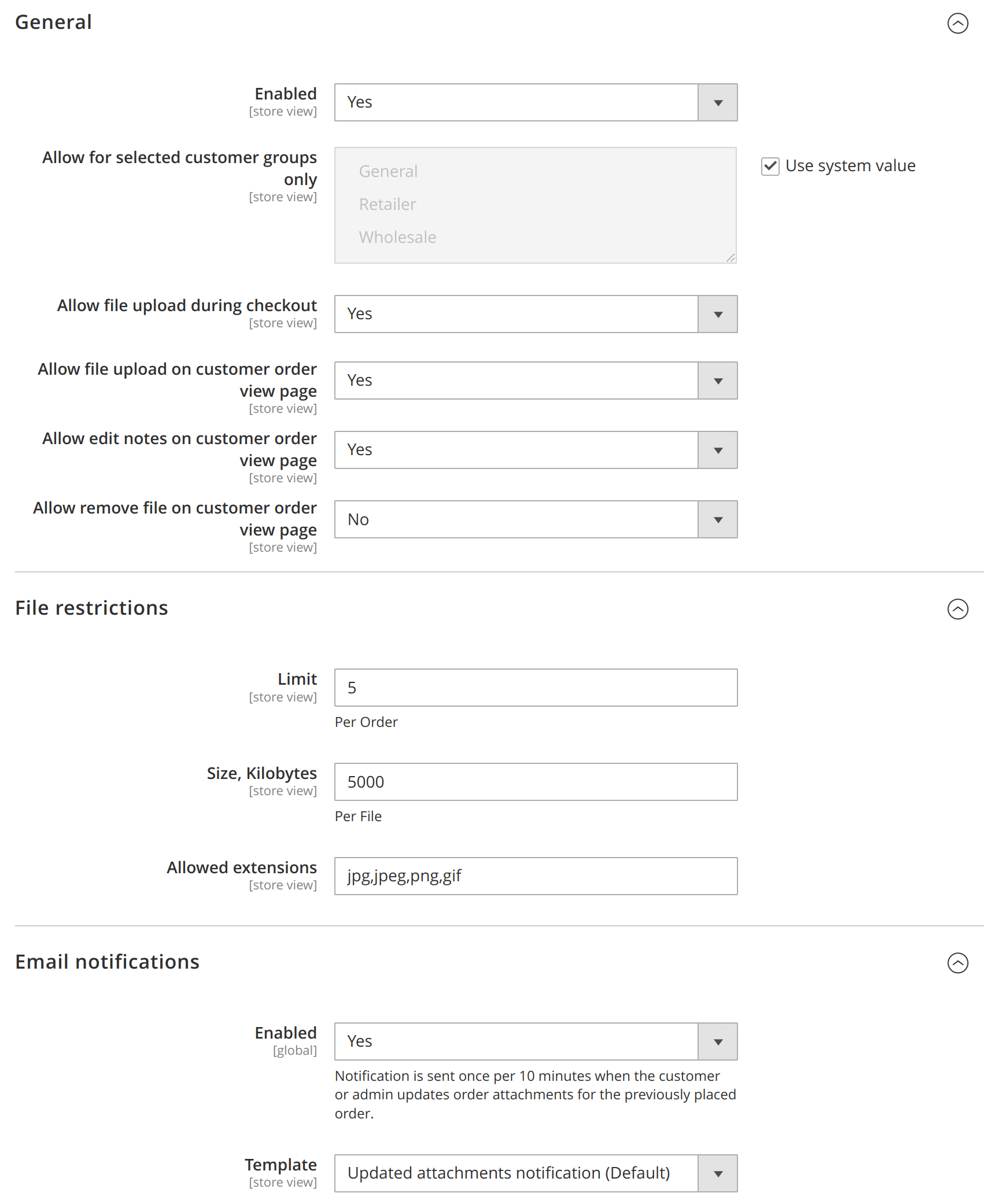 Backend Configuration