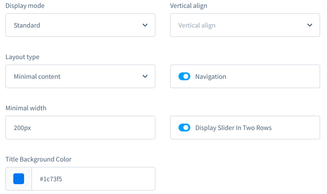 Argento Shopware Products Highlight Settings Tab
