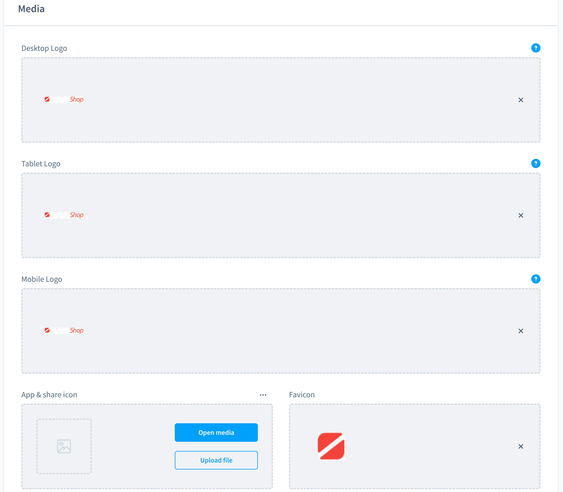 Argento Shopware Media Configuration